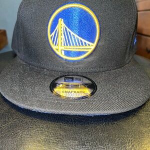 New Era Black and Blue Snapback Hat